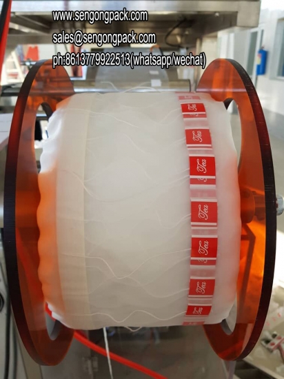 Máquina de saquinho de chá de nylon para filtros de malha de pequenas empresas-SENGONG