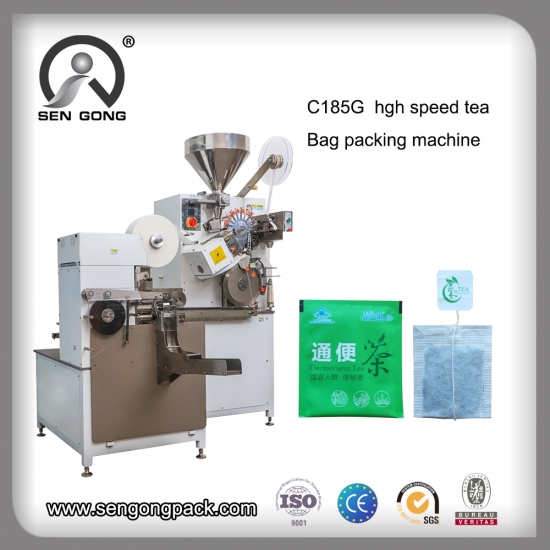 Máquina de enchimento e selagem de saquinhos de chá de alta velocidade G182-5G-SENGONG