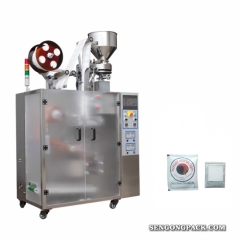 Máquina de embalagem de saco de café por gotejamento com envelope externo
